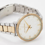 Buy Shop Michael Kors Pyper Three Hand White Dial Two Tone Steel Strap Watch For Women - MK4595 USA Online