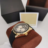 Buy Shop Michael Kors Quartz Black Dial Black Silicone Strap Watch For Women - MK6944 USA Online
