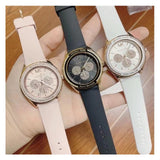 Buy Shop Michael Kors Quartz Pink Dial Pink Silicone Strap Watch For Women - MK6946 USA Online
