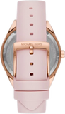 Buy Shop Michael Kors Quartz Pink Dial Pink Silicone Strap Watch For Women - MK6946 USA Online