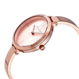 Buy Shop Michael Kors Jaryn Quartz Rose Gold Dial Rose Gold Steel Strap Watch For Women - MK3735 USA Online