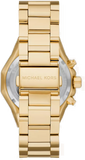 Buy Shop Michael Kors Raquel Analog Gold Dial Gold Steel Strap Watch For Women - MK4690 USA Online