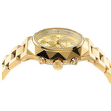 Buy Shop Michael Kors Raquel Analog Gold Dial Gold Steel Strap Watch For Women - MK4690 USA Online