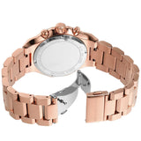 Buy Shop Michael Kors Raquel Analog Rose Gold Dial Rose Gold Steel Strap Watch For Women - MK4688 USA Online