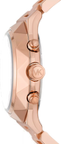 Buy Shop Michael Kors Raquel Analog Rose Gold Dial Rose Gold Steel Strap Watch For Women - MK4688 USA Online