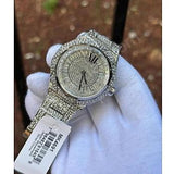 Buy Shop Michael Kors Raquel Three Hand Crystals Silver Dial Silver Steel Strap Watch For Women - MK4691 USA Online