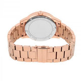 Buy Shop Michael Kors Ritz Analog Crystals Silver Dial Rose Gold Steel Strap Watch for Women - MK6863 USA Online