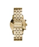 Buy Shop Michael Kors Ritz Chronograph Gold Dial Gold Steel Strap Watch for Women - MK5676 USA Online