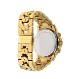 Buy Shop Michael Kors Ritz Chronograph Gold Dial Gold Steel Strap Watch For Women - MK6937 USA Online
