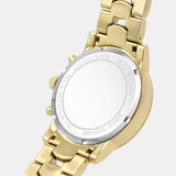 Buy Shop Michael Kors Ritz Chronograph Gold Dial Gold Steel Strap Watch For Women - MK6937 USA Online