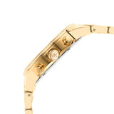Buy Shop Michael Kors Ritz Chronograph Gold Dial Gold Steel Strap Watch For Women - MK6937 USA Online