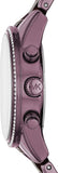 Buy Shop Michael Kors Ritz Chronograph Purple Dial Purple Steel Strap Watch For Women - MK6720 USA Online