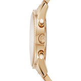 Buy Shop Michael Kors Ritz Chronograph Rose Dial Two Tone Steel Strap Watch for Women - MK6475 USA Online