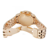 Buy Shop Michael Kors Ritz Chronograph Rose Gold Dial Rose Gold Steel Strap Watch for Women - MK6077 USA Online
