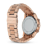 Buy Shop Michael Kors Ritz Chronograph Rose Gold Dial Rose Gold Steel Strap Watch for Women - MK6357 USA Online