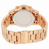 Buy Shop Michael Kors Ritz Chronograph Rose Gold Dial Rose Gold Steel Strap Watch for Women - MK6357 USA Online