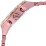 Buy Shop Michael Kors Ritz Chronograph Rose Gold Dial Rose Gold Steel Strap Watch For Women - MK6753 USA Online