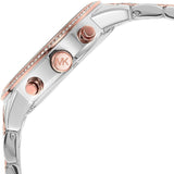 Buy Shop Michael Kors Ritz Chronograph Silver Dial Two Tone Steel Strap Watch For Women - MK6938 USA Online