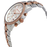 Buy Shop Michael Kors Ritz Chronograph Silver Dial Two Tone Steel Strap Watch For Women - MK6938 USA Online