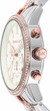 Buy Shop Michael Kors Ritz Chronograph Silver Dial Two Tone Steel Strap Watch For Women - MK6938 USA Online
