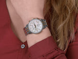 Buy Shop Michael Kors Ritz Chronograph White Dial Two Tone Steel Strap Watch for Women - MK5057 USA Online