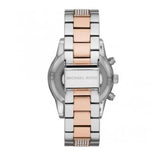 Buy Shop Michael Kors Ritz Chronograph White Dial Two Tone Steel Strap Watch For Women - MK6651 USA Online