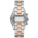 Buy Shop Michael Kors Ritz Chronograph White Dial Two Tone Steel Strap Watch For Women - MK6651 USA Online