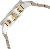 Buy Shop Michael Kors Ritz Chronograph White Dial Two Tone Steel Strap Watch for Women - MK5057 USA Online