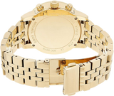 Buy Shop Michael Kors Ritz Chronograph Gold Dial Gold Steel Strap Watch for Women - MK5676 USA Online