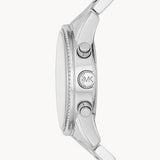 Buy Shop Michael Kors Ritz Silver Dial Silver Steel Strap Watch for Women - MK6428 USA Online