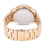 Buy Shop Michael Kors Ritz Three-Hand Glitz Crystals Gold Dial Gold Steel Strap Watch for Women - MK6747 USA Online