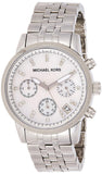Buy Shop Michael Kors Ritz White Dial Silver Stainless Steel Strap Watch for Women - MK5020 USA Online