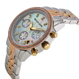 Buy Shop Michael Kors Ritz White Dial Two Tone Steel Strap Watch for Women - MK5650 USA Online
