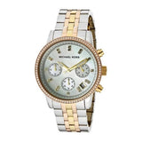 Buy Shop Michael Kors Ritz White Dial Two Tone Steel Strap Watch for Women - MK5650 USA Online