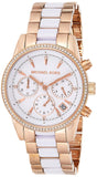 Buy Shop Michael Kors Ritz White Dial Two Tone Steel Strap Watch for Women - MK6324 USA Online