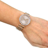 Buy Shop Michael Kors Darci Rose Gold Dial Rose Gold Stainless Steel Strap Watch for Women - MK3366 USA Online