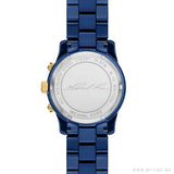 Buy Shop Michael Kors Runway Analog Blue Dial Blue Steel Strap Watch for Women - MK7332 USA Online