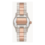 Buy Shop Michael Kors Runway Analog Crystals Rose Gold Dial Two Tone Steel Strap Watch for Women - MK7355 USA Online