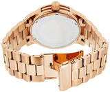 Buy Shop Michael Kors Runway Blue Dial Rose Gold Stainless Steel Strap Watch for Women - MK7065 USA Online
