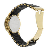 Buy Shop Michael Kors Runway Chronograph Black Dial Black Silicone Strap Watch For Women - MK7385 USA Online
