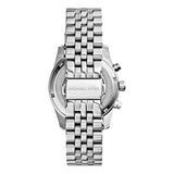 Buy Shop Michael Kors Runway Chronograph Black Dial Silver Steel Strap Watch For Women - MK5708 USA Online