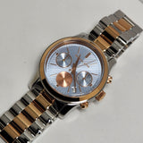 Buy Shop Michael Kors Runway Chronograph Blue Dial Two Tone Steel Strap Watch For Women - MK6166 USA Online