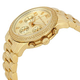 Buy Shop Michael Kors Runway Gold Dial Gold Steel Strap Watch for Women - MK5826 USA Online