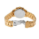 Buy Shop Michael Kors Runway Chronograph Gold Dial Gold Steel Strap Watch For Women - MK7326 USA Online