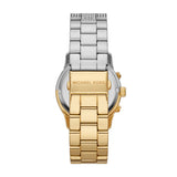 Buy Shop Michael Kors Runway Chronograph Gold Dial Two Tone Steel Strap Watch For Women - MK7329 USA Online