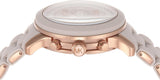 Buy Shop Michael Kors Runway Chronograph Grey Dial Grey Silicone Strap Watch For Women - MK7386 USA Online