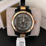 Buy Shop Michael Kors Runway Chronograph Grey Dial Two Tone Steel Strap Unisex Watch - MK8189 USA Online