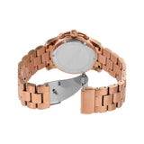 Buy Shop Michael Kors Runway Chronograph Pink Dial Rose Gold Steel Strap Watch For Women - MK7352 USA Online