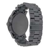 Buy Shop Michael Kors Runway Chronograph Purple Dial Black Steel Strap Watch For Women - MK5954 USA Online