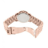 Buy Shop Michael Kors Runway Chronograph Purple Dial Rose Gold Steel Strap Watch For Women - MK6163 USA Online